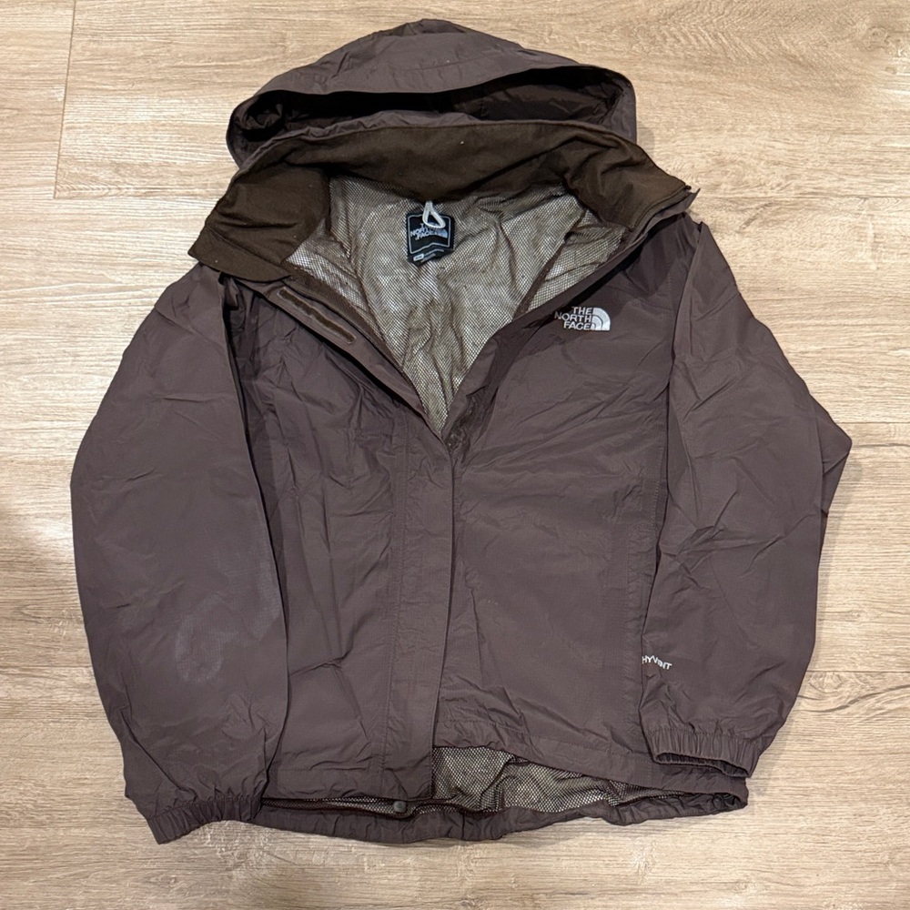 The North Face Men's Dark Brown Raincoat